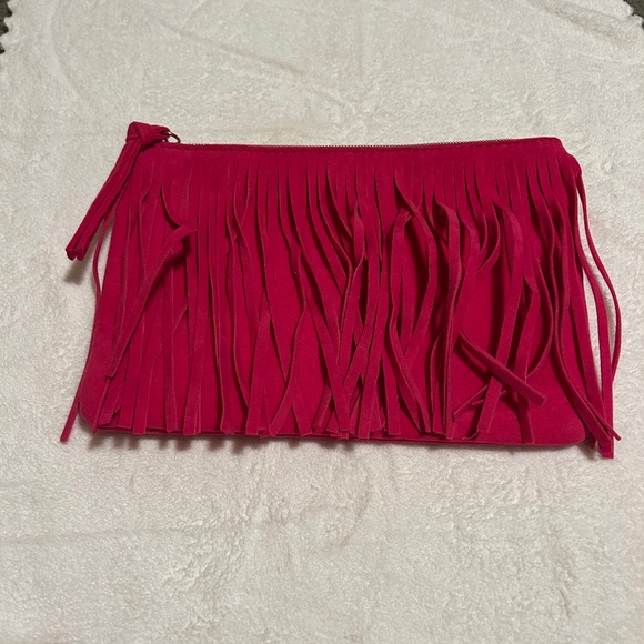 Neiman Marcus Fring Hot Pink Makeup Bag - Picture 1 of 3